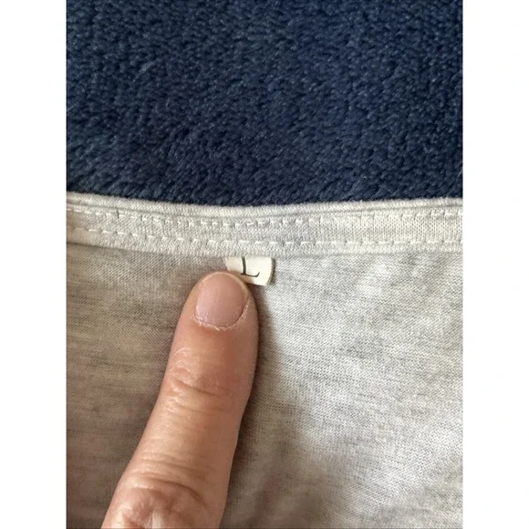 Just Breathe Front Lace Up Tee Shirt Women's Size Large - Picture 3 of 8